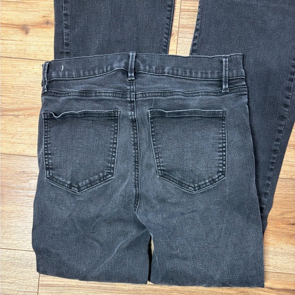 Ann Taylor Slim Boot black wash flare Jean - Picture 9 of 9